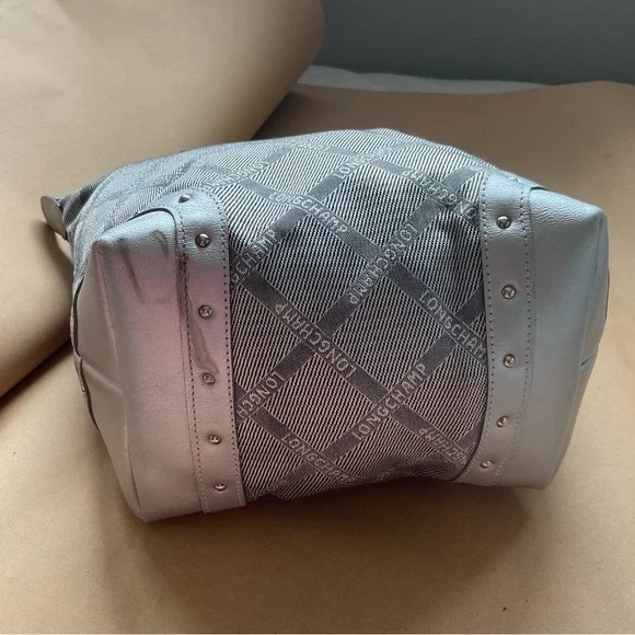 Longchamp silver mini handbag - Picture 5 of 5